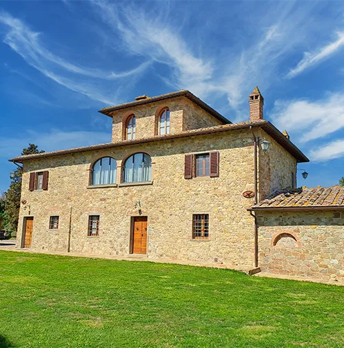 villa con piscina in toscana che affitta appartamento a turisti